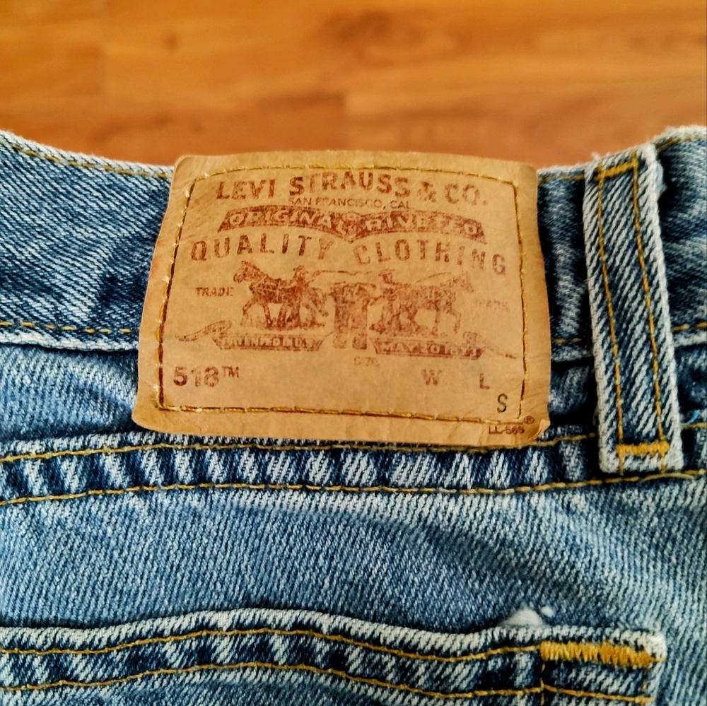 Levi's Blue Boot Cut Jeans